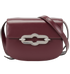 Small Pimlico Satchel, &pound;550, Handbags, Burgundy, Leather, Front view
